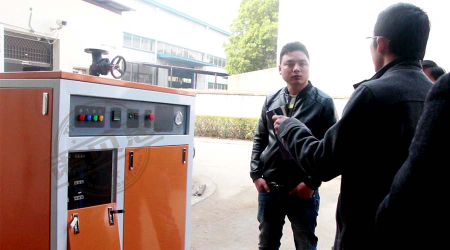 高压蒸汽发生器试压