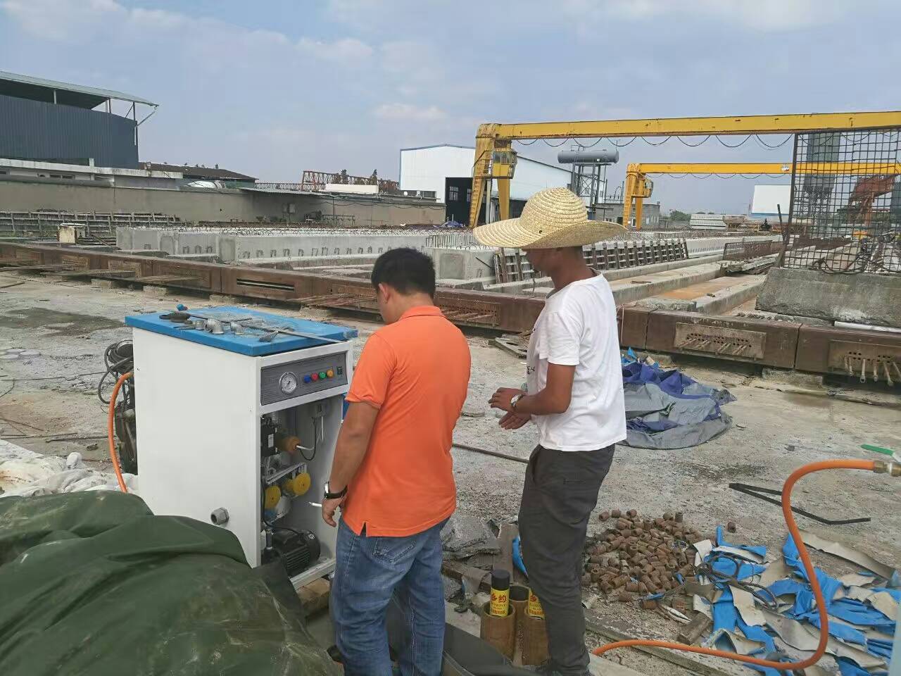 路桥养护蒸汽发生器