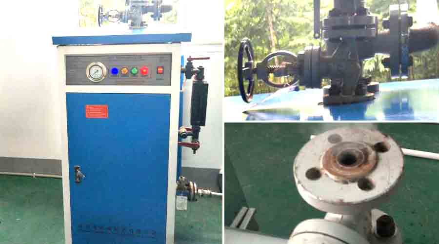 分气缸配套蒸汽发生器细节 分气缸配套蒸汽发生器细节