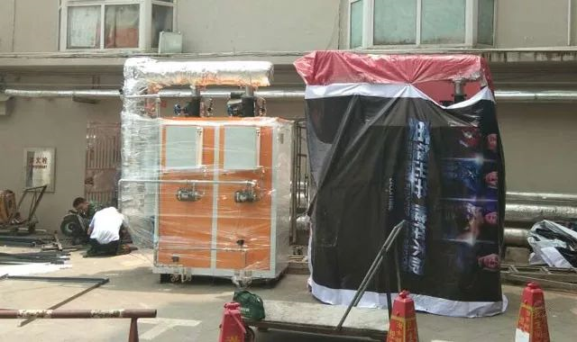 黄瓜成视频人APP混凝土养护蒸汽发生器养护现场