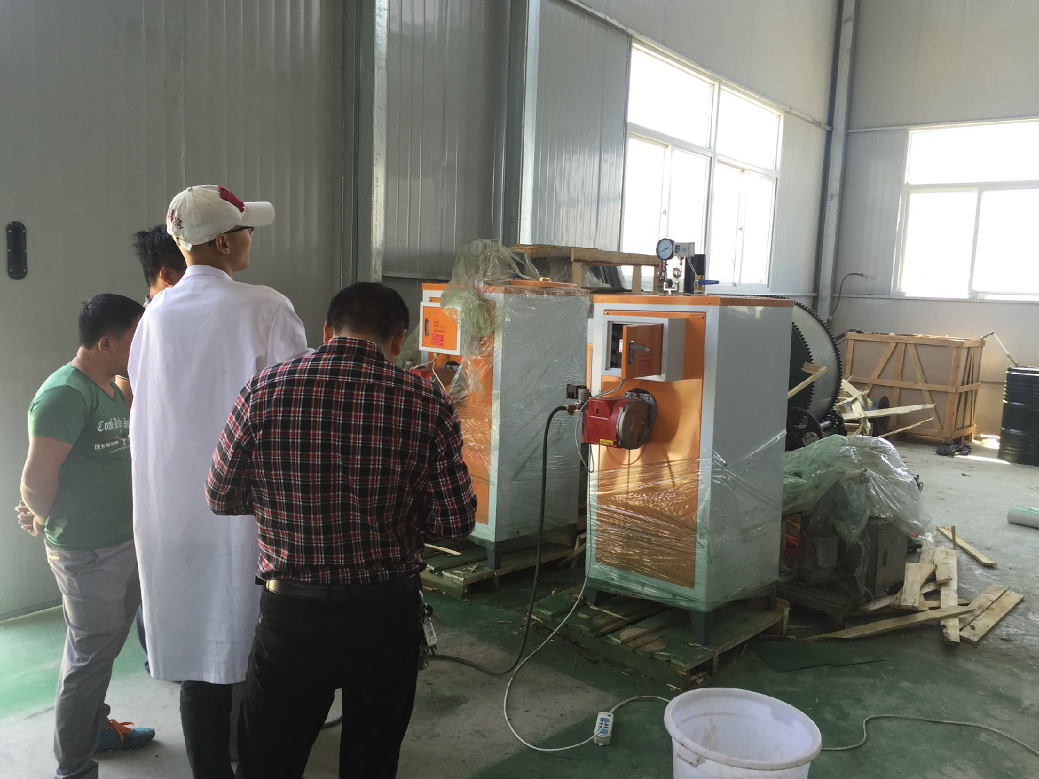 河北实验研究900&deg;C过热蒸汽发生器