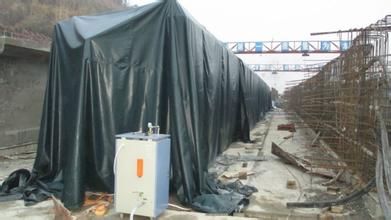 山西桥梁养护72kw电蒸汽发生器使用现场 山西桥梁养护72kw电蒸汽发生器使用现场