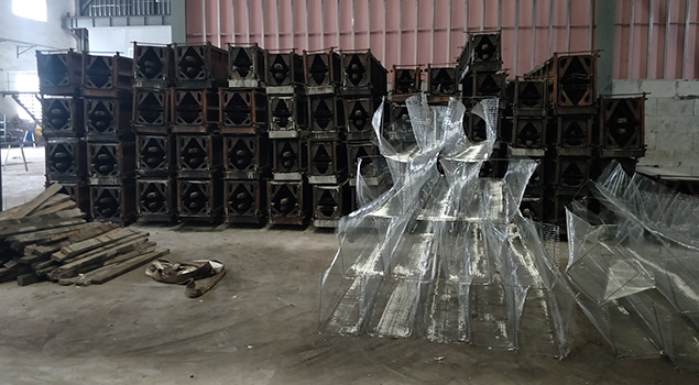 市政工程水泥制品预制现场