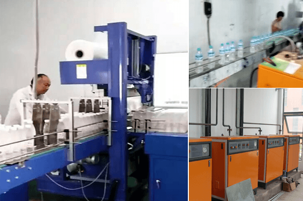 河南缩标机厂采用黄瓜成视频人APP蒸汽发生器生产提效3倍