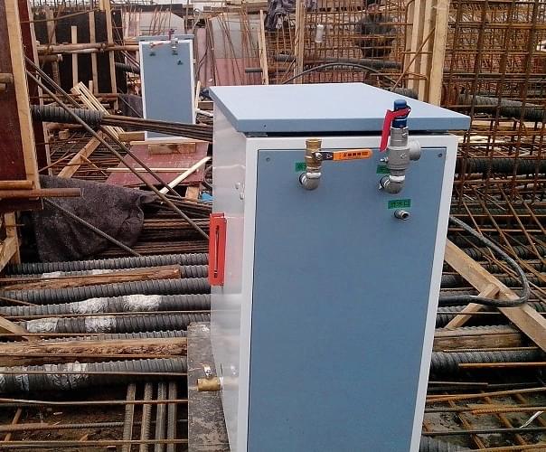 山东地铁路桥蒸汽养护现场播报 山东地铁路桥蒸汽养护现场播报