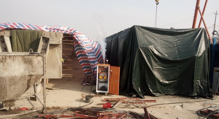 【安徽】中铁四局怀远梁场采购黄瓜成视频人APPT梁养生机迎接新年养护工作