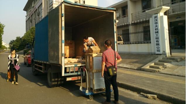 宜昌市振兴机械加工厂购买一台500kg/h黄瓜视频黄色下载配套使用