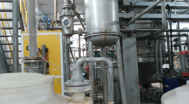 生物化工电解液是如何利用蒸汽发生器保温的？