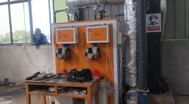 江苏恒通方涵建材购黄瓜成视频人APP0.2吨燃油蒸汽发生器用于水泥管道蒸养